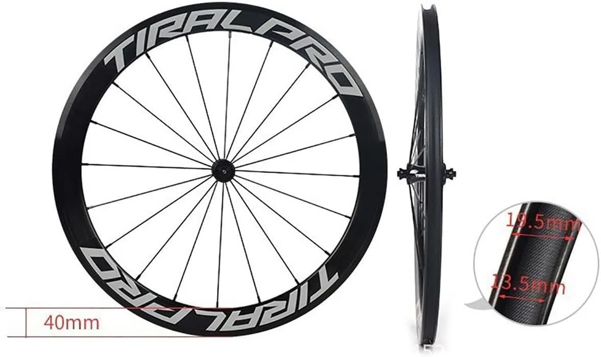 Rodamientos De Sello De Rueda De Bicicleta De Carretera 700C, Llantas De 20/24H De 40mm De Altura, Soporte De Llanta De Aleación De Aluminio, Cassette De Velocidad 7/8/9/10/11