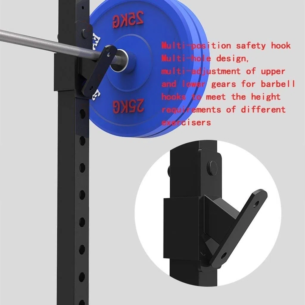 Soportes para Inmersiones, barra Horizontal, dominadas, estante profesional para sentadillas, prensa de banco, estante para pesas, estante para entrenamiento con pesas, pórtico, equipo de Fitness