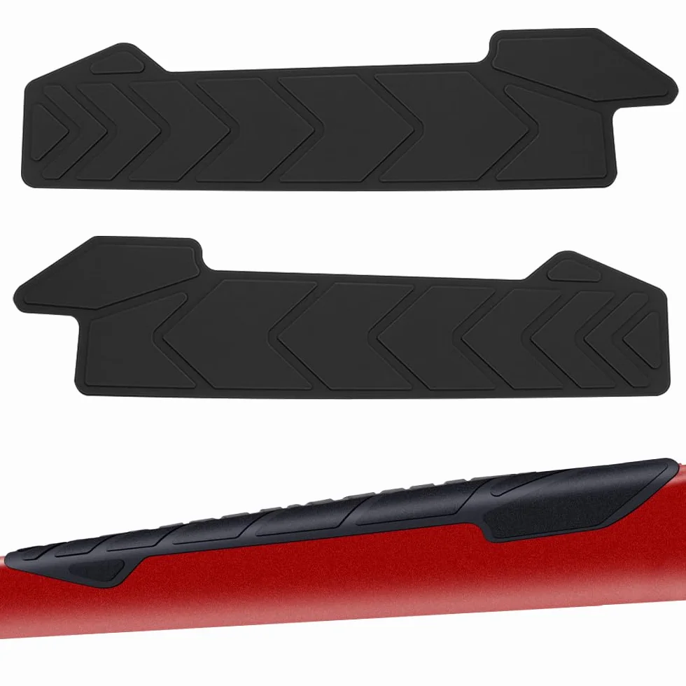 2PCS Protector Cadena Bicicleta, Protector Cuadro Bicicleta de Silicona, Protector de Cadena de Marco Antiarañazos y Autoadhesiva para Bicicleta MTB, para Protección de Cuadro de Bicicleta