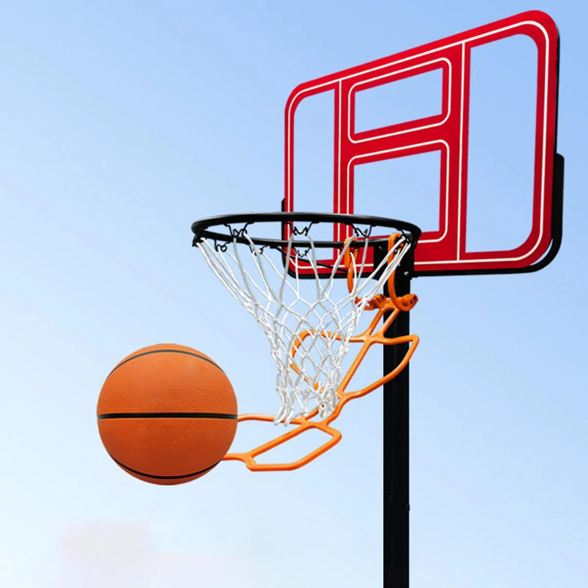 Accesorio para Aro de Baloncesto, Resistente, para Entrenamiento Individual.