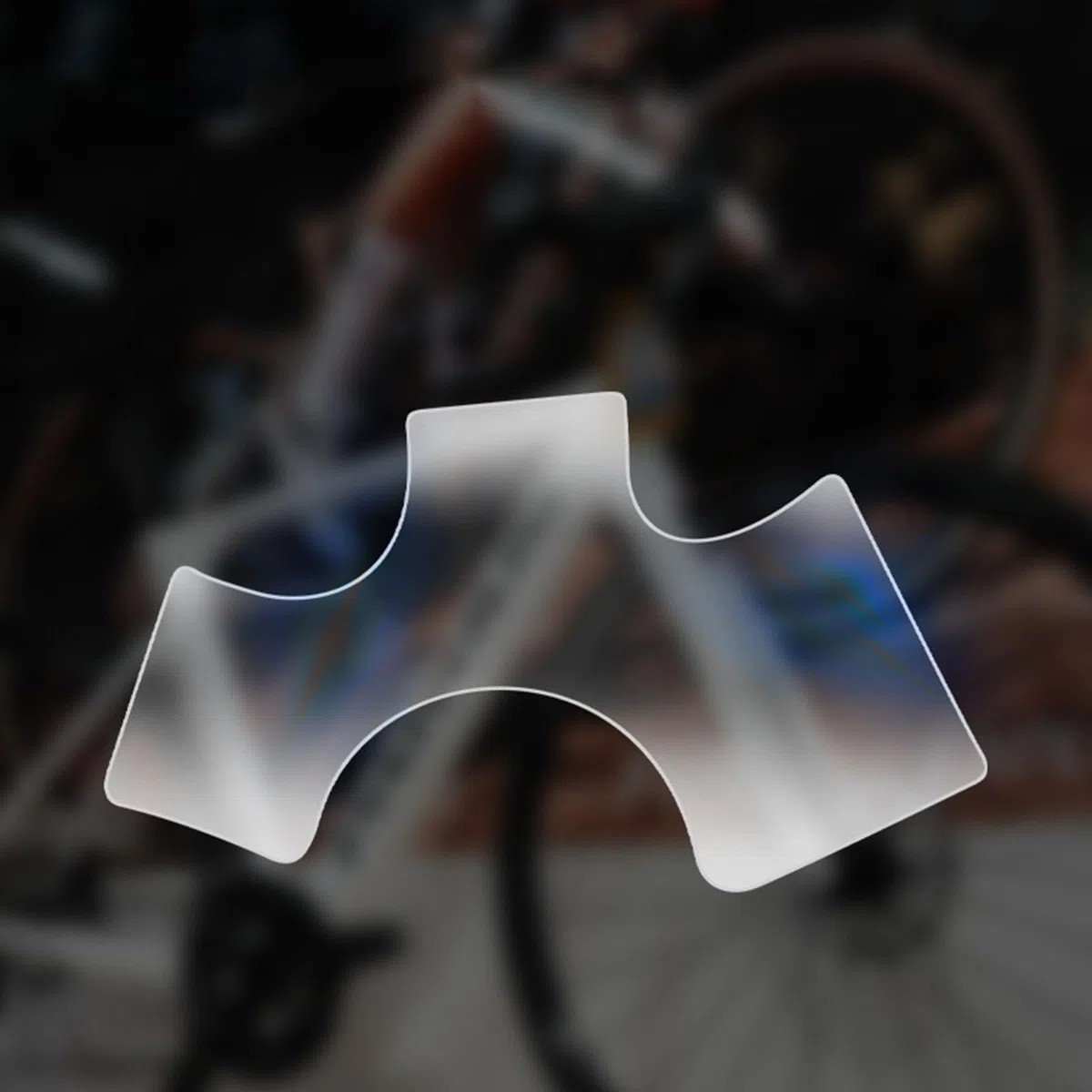 Película protectora para pedalier de bicicleta de carretera, calcomanía protectora para marco de bicicleta, calcomanía protectora para marco de arañazos, película protectora