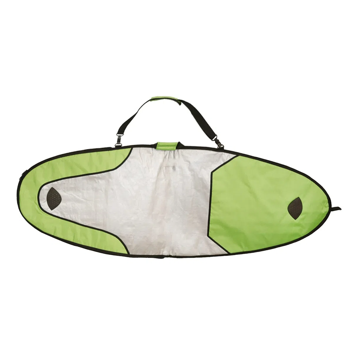 Bolsa de Tabla de Surf portátil Viaje Longboard Single 7FT Funda Acolchada Soporte de Hombro Strap Surfing Bags (Color : Green)