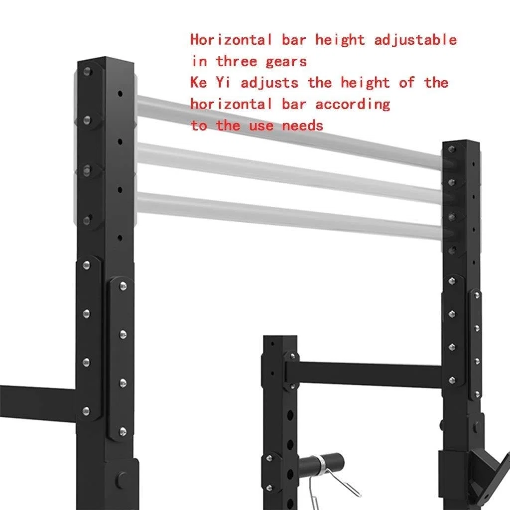 Soportes para Inmersiones, barra Horizontal, dominadas, estante profesional para sentadillas, prensa de banco, estante para pesas, estante para entrenamiento con pesas, pórtico, equipo de Fitness