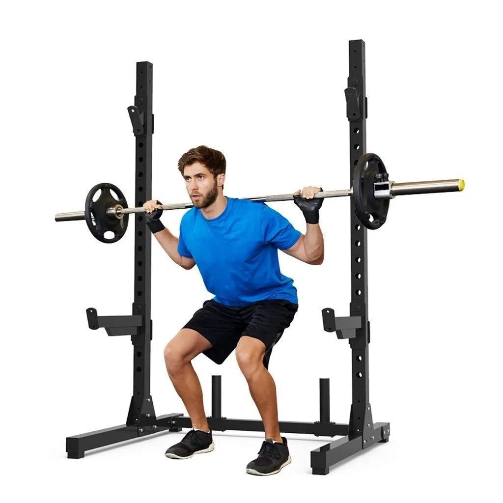 Soportes para Inmersiones, barra Horizontal, dominadas, estante profesional para sentadillas, prensa de banco, estante para pesas, estante para entrenamiento con pesas, pórtico, equipo de Fitness