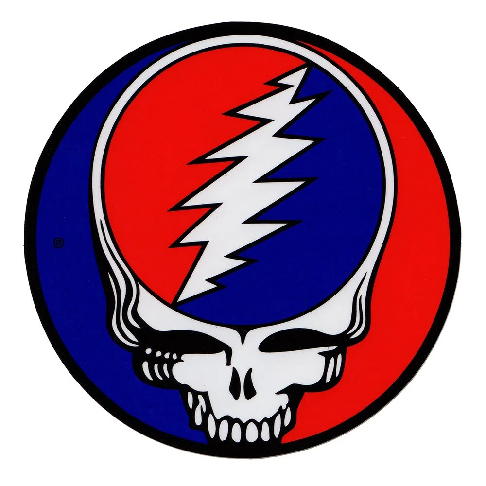 Calcomanía de vinilo para auto de la banda de rock Grateful Dead - 4