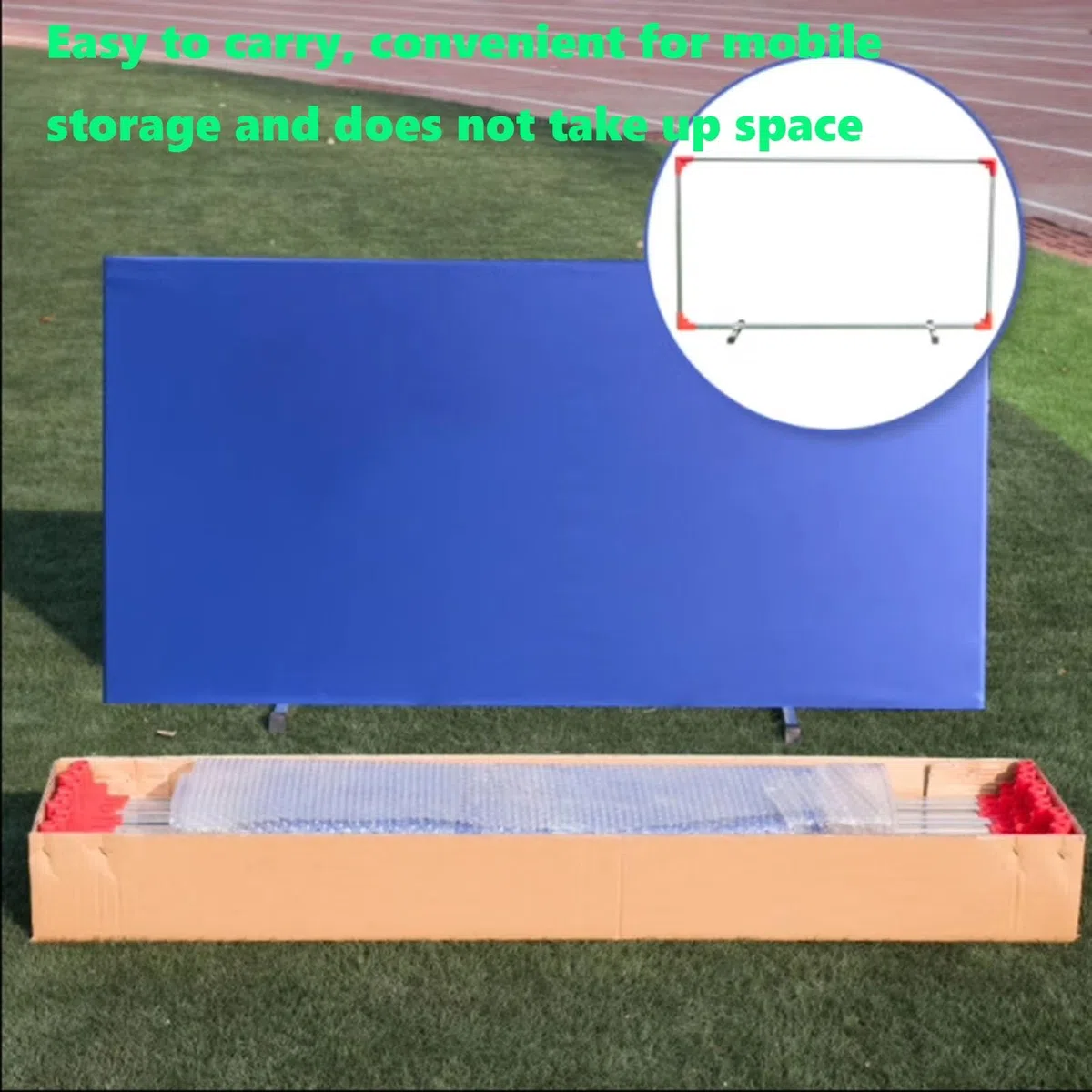 Barrera de Seguridad Plegable para Pistas de Ping-Pong, Valla de Entrenamiento portátil y Temporal, Ideal para escuelas y estadios (Negra, 140 x 75 cm - Paquete de 2).